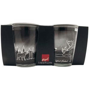 Snapsilasisetti, Hopeakuvioitu Metsäneläimet