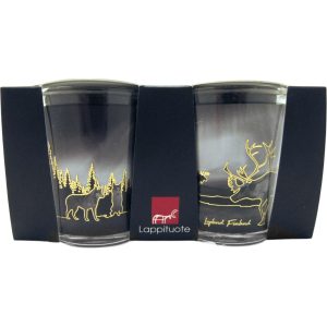 Snapsilasisetti, Kultakuvioitu Metsäneläimet