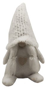 ELFN GIRL, WHITE/GLITTER 25CM NET PRICE