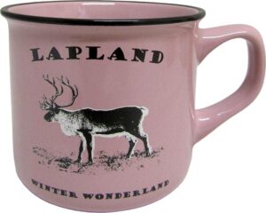 REINDEER MUG, 7 CM, LIGHTWEIGHT. WINTER WONDERLAND