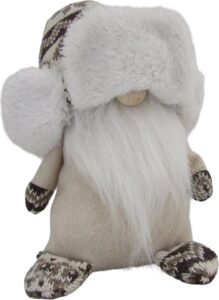 BOY ELF WITH FUR CAP 20 CM