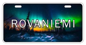 REKISTERIKILPI, REVONTULI / ROVANIEMI