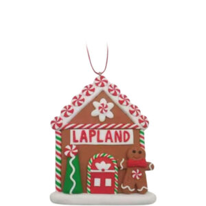 GINGERBREAD ORNAMENT, 7.5 CM GINGERBREAD MAN + LAPLAND