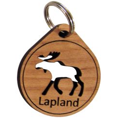 KEYCHAIN, ALDER, MOOSE + LAPLAND