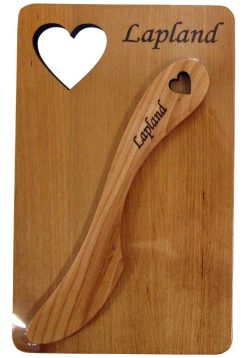 BUTTER KNIFE + BOARD, ALDER, HEART+LAPLAND