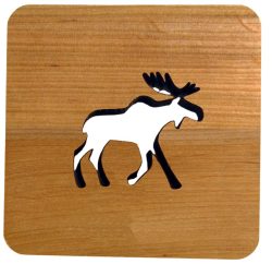 COASTER, TAR ALDER, MOOSE
