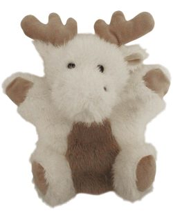 VALKOINEN PÖRRÖPORO KÄSINUKKE