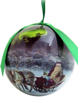 CHRISTMAS BAUBLE, SANTA´S TRIP LAPLAND/FINLAND