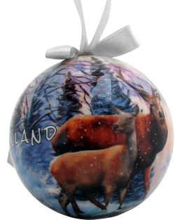 CHRISTMAS BAUBLE, DEER LAPLAND/FINLAND