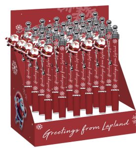 KYNÄ + ROIKKUVA FIGUURI, JOULUPUKKI