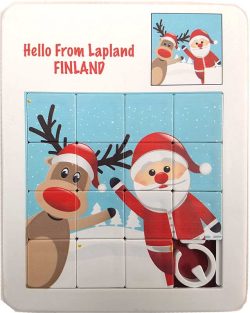 PUZZLE GAME SANTA + REINDEER