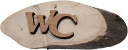 KELO DOOR SIGN: WC