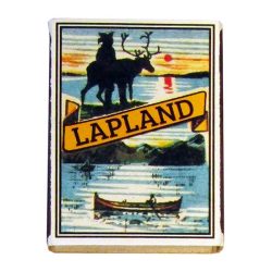 WOODEN MATCHES, LAPLAND SUMMER LANDSCAPE