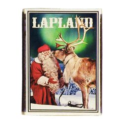 WOODEN MATCHES, SANTA CLAUS + REINDEER