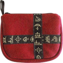 KUKKARO PUN. 14*12 CM+ MUSTA NOITARUMPU NAUHA