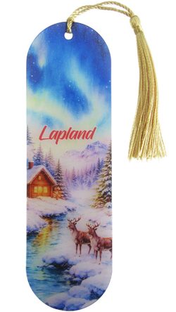 BOOKMARK, WINTER LANDSCAPE