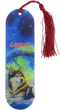 BOOKMARK, HUSKY AURORA LIGHTS