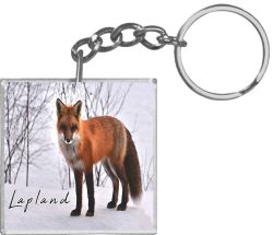 KEYCHAIN, SQUARE, FOX 'NET'