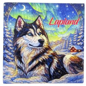 TRIVET MAGNET, HUSKY