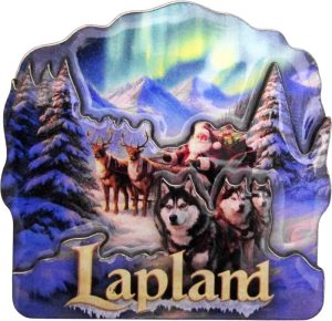 MAGNEETTI 3-D, LAPLAND, EPOXY AURORA MAISEMA