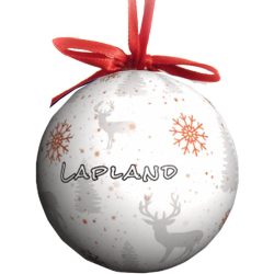 JOULUPALLO, POROT, LUMIHIUTALE HARMAA LAPLAND/FINLAND