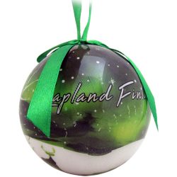 JOULUPALLO, VIHREÄ/PORO/REVONTULET LAPLAND/FINLAND