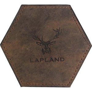 COASTER HEXAGONAL BROWN, REINDEER/LAPLAND